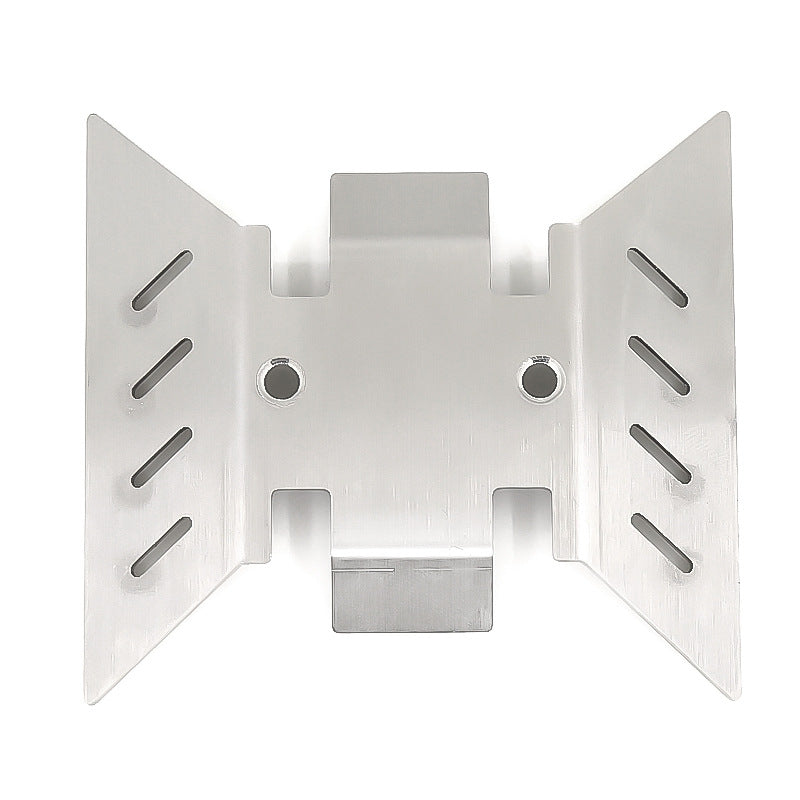 Stainless Steel Chassis Armor Skid Plate for Axial SCX10 III AXI03007 1/10 RC Crawler