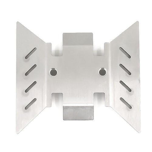 Stainless Steel Chassis Armor Skid Plate for Axial SCX10 III AXI03007 1/10 RC Crawler